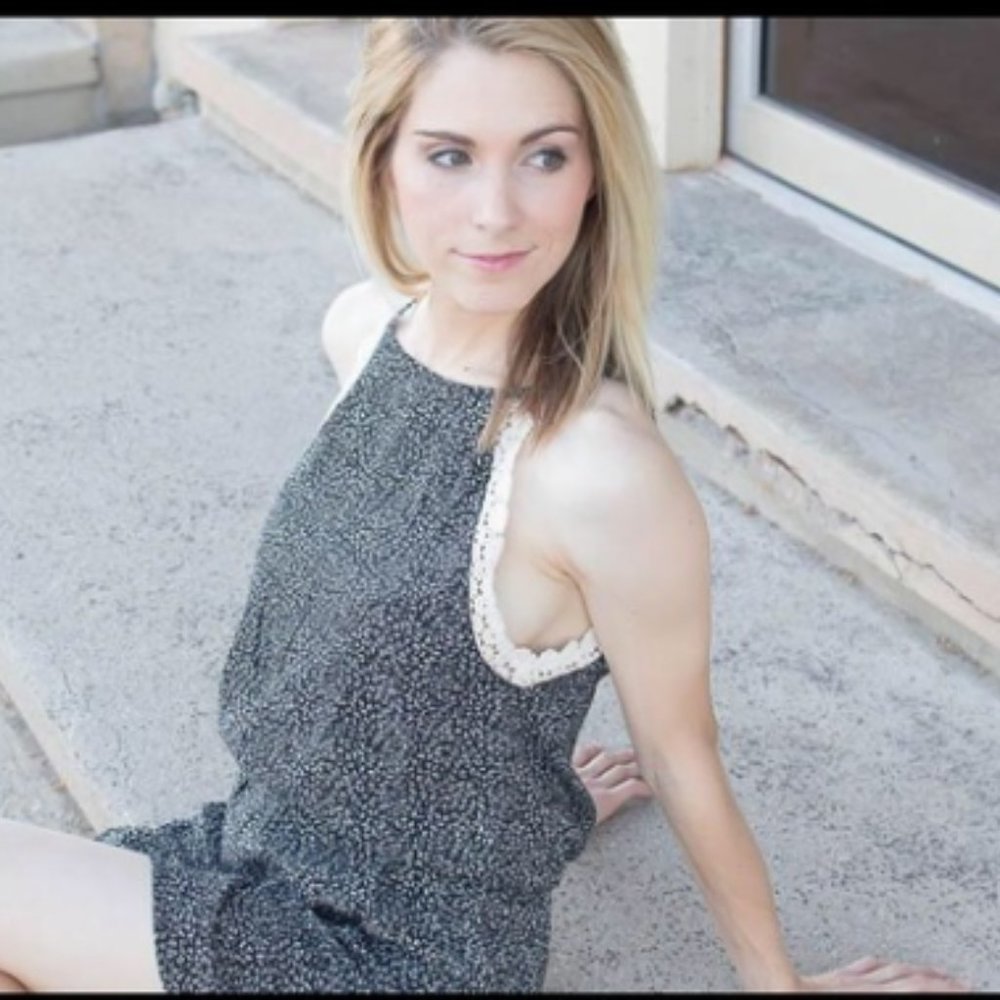 NWT- Ganji LA Black & White Romper